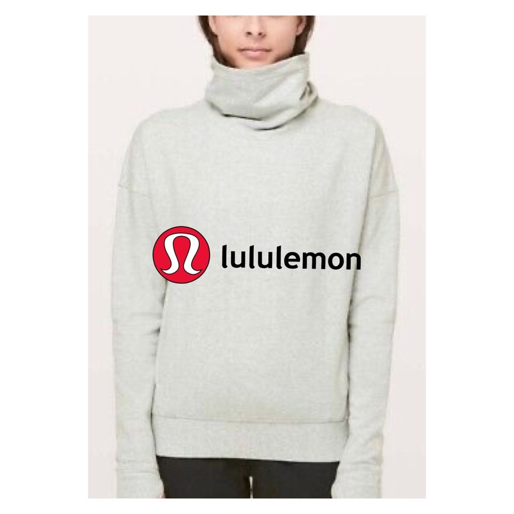 Lululemon go forward turtleneck  sweater size 6